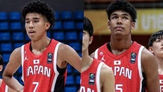 U16アジアカップ3連勝の日本代表…ホーキンス然が3P成功率、白谷柱誠ジャックがスティールで大会1位に