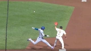 何が起きた？ 大谷翔平、“まさかの大ジャンプ”「すげえな…」「これは泣ける」体調不良で全力疾走→相手野手ドン引きの“爆速走塁”「勝利への執念だな」