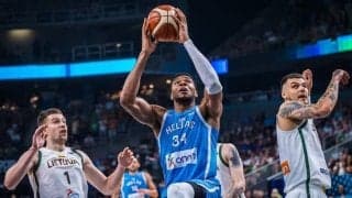 ギリシャがリトアニアに勝利、2009年以来の準決勝進出…トルコとの一戦へ