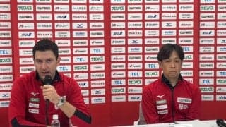 アクバシュ監督「若いチームだがオリンピックに向けて明るい将来が見えた」今季総括会見