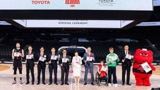 TOYOTA ARENA TOKYOで記念式典開催…豊田章男会長が“共創”を強調