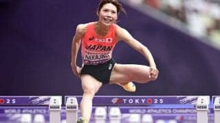 「夢のように幸せ」準決勝進出の30歳美女ハードラーが心境を吐露「走ることをやめなくて本当に良かった」【東京世界陸上】