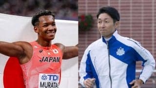 「本当に感無量」村竹ラシッドが「憧れ」レジェンドとの初対面を報告　「今でも夢じゃないかと信じられない」【東京世界陸上】