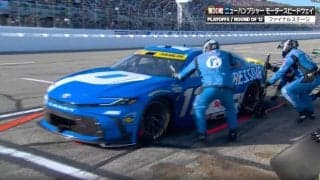 ピットクルー出場停止でまさか！ 米レースの“異例アクシデント”に「ジャッキ下す前に走り出しちゃった」「もうクルー足りない」騒然