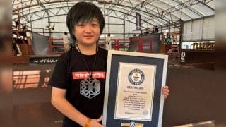 小学5年生の河上恵蒔 X Games男子史上最年少のメダリスト 4つ目のギネス世界記録™を樹立 「最年長でもギネス世界記録を取りたい」