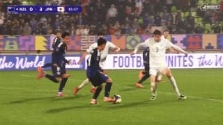 “股抜きパス”に驚愕！U-20日本代表FWのスーパーゴール演出が話題「まるでスペイン代表」「レベル高ぇ…」高岡伶颯が相手DF翻弄の瞬間