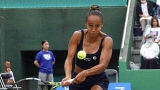 世界27位フェルナンデス フルセットの熱戦を制して今季ツアー2度目のタイトル獲得に王手「最高のプレーをした方が勝つ」[木下グループジャパンオープン]