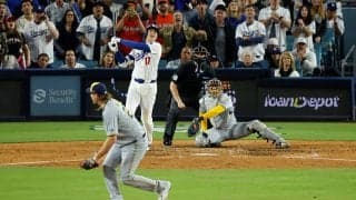 投手がフラフラ… 大谷翔平、逆方向豪快弾で“異変”「ダメージでかい」相手投手の被弾リアクションが話題に「さすがにな…」「可哀想だな」