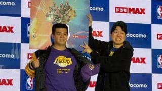 “角刈りの大先輩”NBAレジェンドの名前も浮上…ジェラードンがNBA docomo開幕イベントに登場