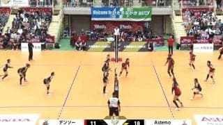 女子バレー、魔球サーブが炸裂 “急減速＆急落下”にリベロも腰砕け