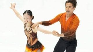 ペアSPで長岡・森口組が自己ベスト更新　フィギュアNHK杯開幕