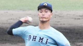 【高校野球】投げる姿はまるで斎藤雅樹！ 近江の148キロ右腕・上田健介が秘める無限の可能性