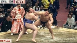 こんな安青錦の姿は… まさかの展開にファン驚愕 義ノ富士がたった4発で劇的白星