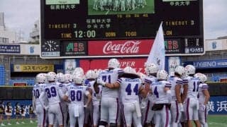横浜の地で41得点大勝リーグ締め！TOP８残留を決める！─関東学生アメリカンフットボール連盟秋季リーグ戦　対桜美林大戦