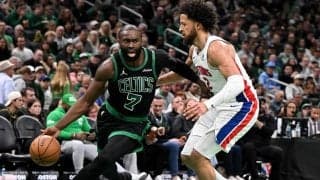 イースト首位ピストンズの連勝が13でストップ…セルティックスがホームで激戦を制す