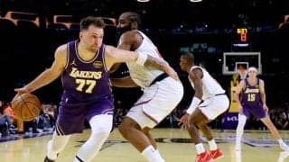 派手な見た目に潜むリスク…ドンチッチがNBAカップの特製コートに苦言「危ない」