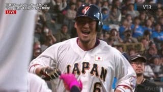 「まだ現役いける」中田翔、エスコン沸かす“確信”ホームラン！ 原監督とグータッチ→元ハム戦士との交流にファンほっこり【日韓レジェンドOB戦】