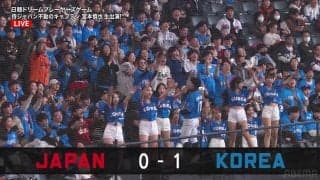 【日韓レジェンドOB戦】ガチすぎる韓国“元NPB戦士”が躍動！ 猛打爆発でチアの女神たちも「大歓喜」の一部始終