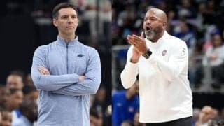 10～11月の月間最優秀コーチ賞にサンダーのデイグノート、ピストンズのビッカースタッフが選出