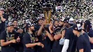 カーメロ・アンソニー、古巣ニックスのNBAカップ優勝を賞賛「バナーを掲げるべき」