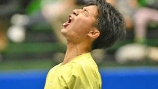  松岡隼がV 20歳で1000万円獲得 