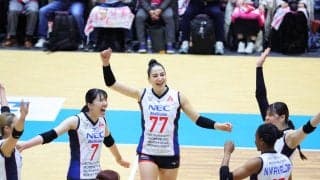 SVリーグ女子　NEC川崎が姫路に連勝、大阪MVはPFUと1勝1敗