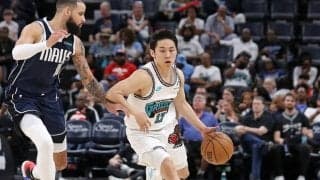 NBA年間ベストアシストTOP10に河村勇輝がランクイン…世界を驚かせた“衝撃のオーバーヘッドパス”が堂々9位