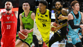 B1リーグ前半戦終了時点でのスタッツランキング…富永が日本人トップの得点で全体6位、”NBAドラフト1巡目対決”も