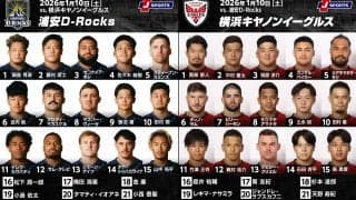 台風の目となるか「浦安D-Rocks」。主将復帰で初勝利ねらう「横浜キヤノンイーグルス」。ジャパンラグビーリーグワン2025－2026 D1第4節