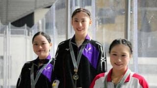再出発の住吉りをん、フィギュアインカレ女子制す　男子優勝は佐藤駿