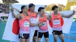 重圧はねのけデフ五輪リレーで金　岡本隼さん「4年後も出場したい」
