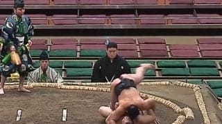 序二段力士が土俵上で“珍しい”振る舞い 年上力士への“敬意”に反響