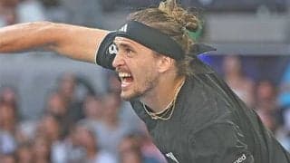  ズベレフ 快勝で3年連続全豪OP8強 
