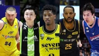 【B1スタッツランキング】各部門のトッププレーヤーが好調を維持…シーズン後半戦の活躍に注目