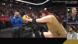 女子バレーで異例の光景 選手全員でコーチに懇願 まさかの展開にアリーナざわめき