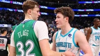 1月の月間最優秀新人賞にマーベリックスのフラッグ、ホーネッツのカニップルが選出