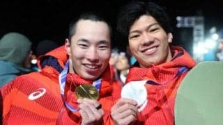 スノボ木俣椋真、充実の銀　木村の金メダルには「ちょっと触らせて」