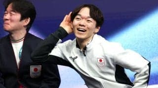鍵山優真、キスクラで見せた仕草に反響「観客の愛を感じている」五輪公式も熱い視線「愛らしい」とファン反応【冬季五輪】