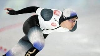日本勢3人、2桁順位と歯が立たず　男子1000mスピードスケート