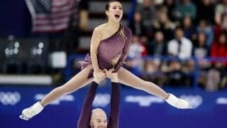 米代表エリー・カム、ペアSPで今季ベスト　箱根駅伝優勝監督のめい