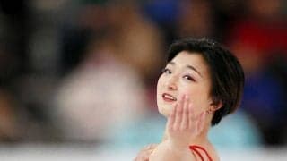坂本花織、最後の大舞台に挑む　SPは2位　「最後の最後まで集中」
