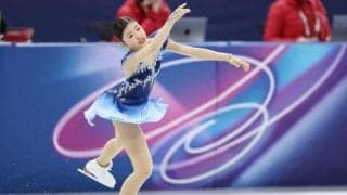 フィギュア女子、千葉百音は4位入賞　苦い記憶を振り払う連続3回転