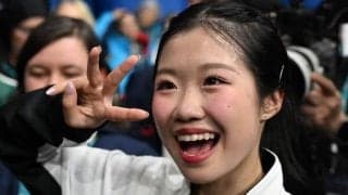 「神々しい」と絶賛された日本の17歳が生んだ涙の抱擁　元世界王者の言葉から浮き彫りになる“歴史的な価値”とは【冬季五輪】