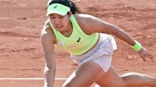  内島萌夏 完勝で2年ぶり4強 