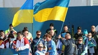 パラでウクライナ勢がメダルラッシュ　ロシア参加に反発する選手も
