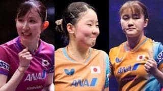 卓球女子日本が相次ぐ中国撃破で脅威に　張本美和、早田ひなに続き大藤沙月は“日本人キラー”から大金星　国際大会制覇へ収穫
