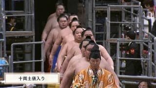 「めっちゃ似てる」力士と化粧まわしが“キャラかぶり” 愛くるしい姿に反響