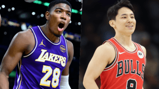 NBAで八村塁vs河村勇輝の日本人対決が実現…前半を終え八村が2ケタ得点、河村も3Pヒット