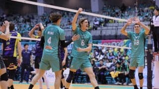 SVリーグ男子　チャンピオンシップ進出を争う広島THと日鉄堺BZは1勝1敗　VC長野が連敗を脱出