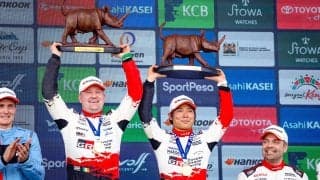 WRCサファリ：優勝の勝田貴元「若手に良い背中を見せられるように」